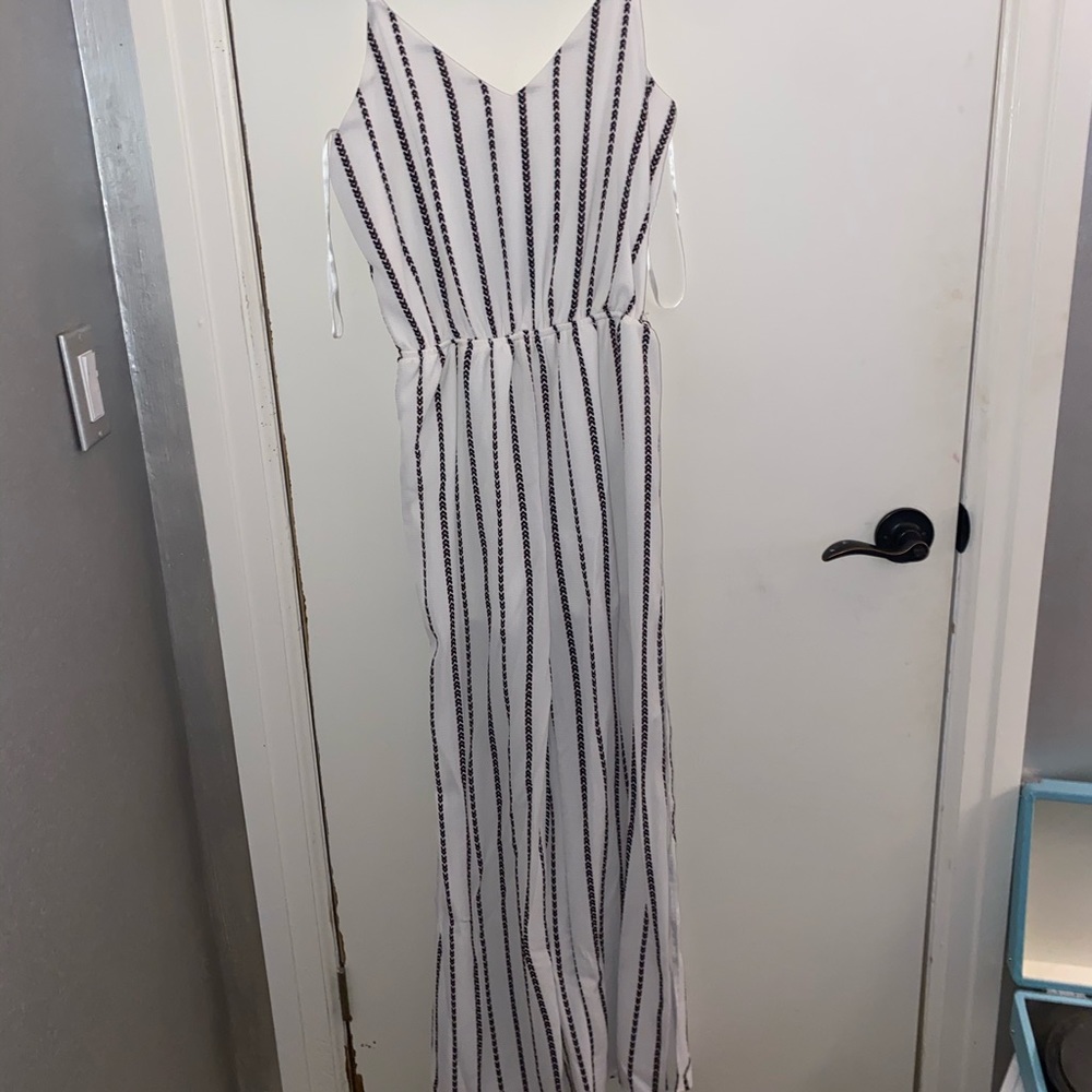 M Red, White, and Blue Jumpsuit